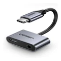 UGREEN 50596 USB-C to 3.5mm Jack Headphone and Charging Adapter