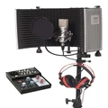 Home Studio Vocal Recording Package - BM-600 Condenser Mic - inc. SM11 Interface