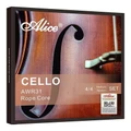 Alice AWR31 4/4 Cello String Set - Braided Steel Rope Core