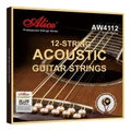 Alice AW4112-L 80/20 Bronze 12-String Acoustic Guitar String Set - Light Gauge 12-52