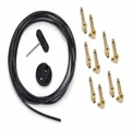 RockBoard PatchWorks Solderless Patch Cable Set - 3m Cable + 10 Plugs Gold