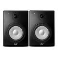 AVE Fusion 8 Inch Studio Monitor - Pair/Single - White/Yellow - White Cone - Pair