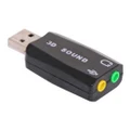 USB Sound Card Adapter Dongle