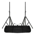 Vonyx 180550 Pair of Speaker Stands with Carry Bag