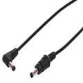 DC Power Cable - Male to Male - Pedal Board - 2.1mm ID Plug - 15cm