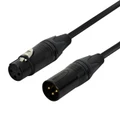 SWAMP Head-Line Mic Cable - Neutrik XX-B + Canare L-2T2S - Black - 1m