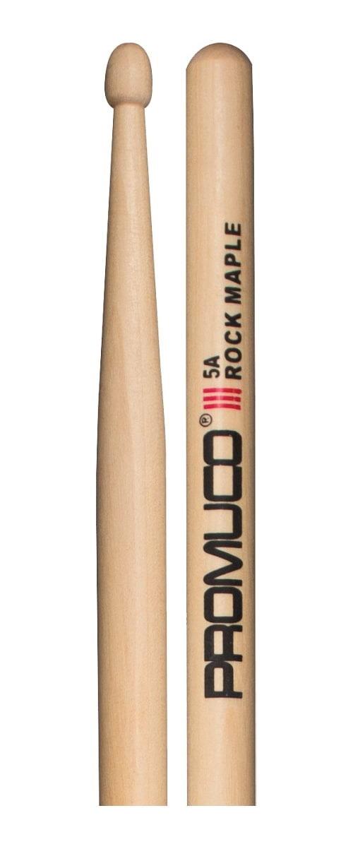 Promuco 18025A Rock Maple 5A Wood Tip Drumsticks