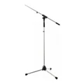 K&M 210/6 Tripod Microphone Stand with Fixed Boom - Chrome