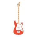 Fender X Loog Stratocaster 3-String Electric Guitar - Red