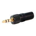 Cable Techniques CT-3.5TRS-K 3.5mm TRS Locking Connector - Black