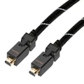 SWAMP v1.4 HDMI Cable - with 180 degree Rotating Connectors - 5m