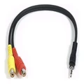 SWAMP Budget Series - Audio Link Cable - 1/8(m) TRS to 2x RCA(f) - 30cm"