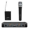 PASGAO PAW-266 Wireless Microphone System - 1 Handheld 1 Bodypack