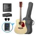 Artist LSP12CEQNT Beginner 12 String Acoustic Guitar Pack with EQ
