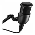 Audio-Technica AT2020 BK Cardioid Condenser Large Diaphragm Microphone - Black