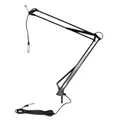 iSK Desk Mountable Broadcast Microphone Stand - 2 Arm