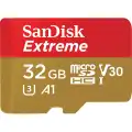 Sandisk Extreme 32GB Micro SDHC Card - UHS-I A1 100MB/s