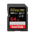 SanDisk Extreme PRO 64GB SDHC Card 300mbs