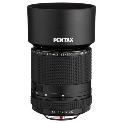 Image of Pentax HD DA 55-300mm f4.5-6.3 ED PLM WR RE Lens