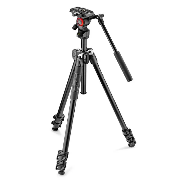 Image of Manfrotto MK290LTA3 Video Tripod with Fluid Head