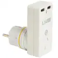 Korjo 2 Port USB Euro Adapter - Rapid Charge