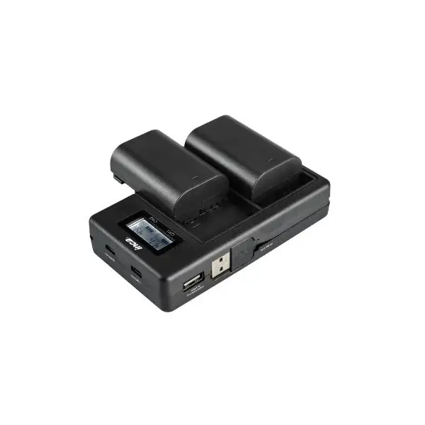 Image of Inca USB Charger 2x Slots w/LCD - Nikon EN-EL15