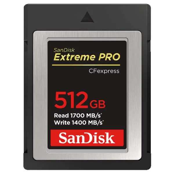 Image of SanDisk Extreme PRO 512GB CFexpress Card