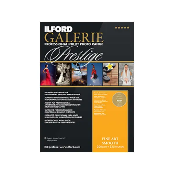 Image of Ilford Galerie Fine Art Print Paper A3+ Smooth
