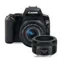 Canon EOS 200DMKII + 18-55mm STM & 50mm f1.8 STM Twin Kit