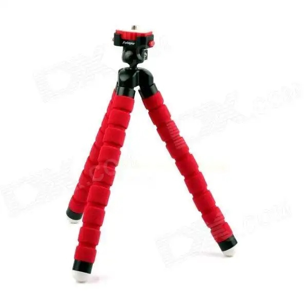 Image of Fotopro RM101 Flexible Tripod - Red