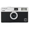 Kodak H35 Half Frame 35mm Film Camera w/Flash - Black/Silver