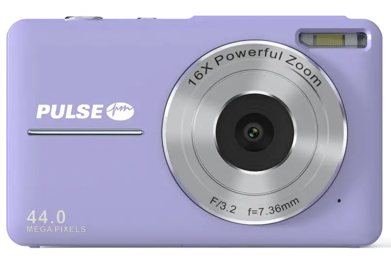 Image of Pulse DC44 Digital Compact Camera - Purple