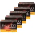 Kodak Ektar 35mm 36exp 100 ISO Colour Film - 5 Roll Pack