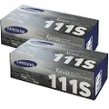 2 Pack Samsung MLT-D111S Genuine Toner Cartridges