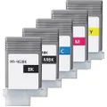 5 Pack Canon Compatible PFI-102 Ink Cartridges