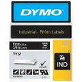 Dymo 1805437 White on Black Label Tape