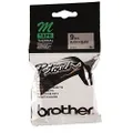 Brother M-921 Black on Silver Label Tape