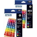 8 Pack Epson 503 Genuine Ink Cartridges