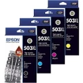 4 Pack Epson 503XL Genuine Ink Cartridges