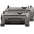 2 Pack HP Compatible 90A Toner Cartridges (CE390A)