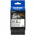 Brother HSe-251E Black on White Label Tape