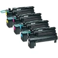 5 Pack Lexmark Compatible C792X1 Toner Cartridges