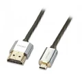 Lindy 4.5m Active HDMI to Micro HDMI Slim Cable - Cromo Line