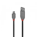 Lindy 0.2m USB-A 2.0 to Micro-B Cable - Anthra Line