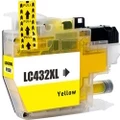 Brother Compatible LC432XLY Yellow High Yield Ink Cartridge