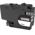 Brother Compatible LC436XLBK Black High Yield Ink Cartridge