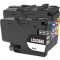 5 Pack Brother Compatible LC436XL Ink Cartridges