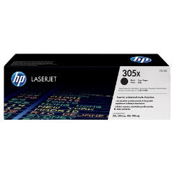 HP 305X Black High Yield Genuine Toner Cartridge (CE410X)