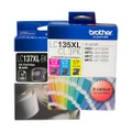 8 Pack Brother LC137XL/LC135XL Genuine Ink Cartridges