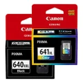 2 Pack Canon PG-640XXL/CL-641XL Genuine Ink Cartridges